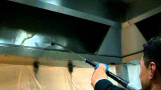 Kitchen Canopy Cleaning  wwwkitchenductcleancouk  Kitchen Duct Cleaning in the midlands [upl. by Sky]