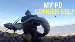 Fishing Brothers  My PB Conger eel [upl. by Attennhoj128]