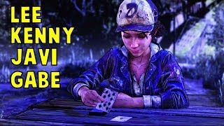 Clementine Talks About Her Past During Card Game Every Single Choice The Walking Dead Final Season [upl. by Shing]