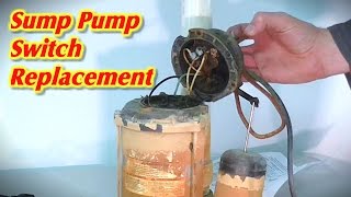 Sump Pump Float Switch Repair [upl. by Zanze]