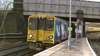 Half an Hour at 216  Birkenhead North Station 1022017  Class 507 508 terminus [upl. by Oly]