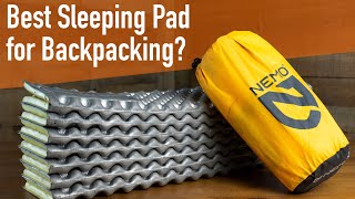 Sleeping Pads for Backpacking Inflatable vs Foam [upl. by Aronek845]