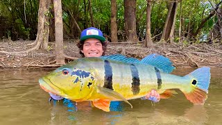 Viaje más de 4000 km para Pescar este TROFEO Tucunare  COLOMBIA 1 [upl. by Floria]