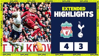 LIVERPOOL 43 SPURS  EXTENDED HIGHLIGHTS [upl. by Pathe]