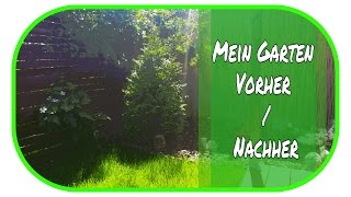 🌻 Mein schöner Garten  Vorher  Nachher 🌻  Gartendeko  Gartenideen  Gartengestaltung [upl. by Philander]