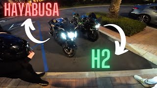 Ninja H2 Meets Hayabusa [upl. by Massab]