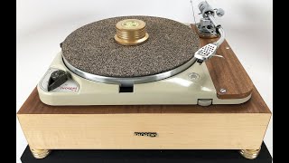 Thorens TD124 with Thorens Plinth and Restored SME3009  Completely Customizable [upl. by Ahsram187]