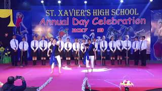 Welcome song By StXaviers Students swagat hai ap ka [upl. by Asilat]