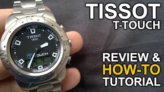 Tissot TTouch Titanium  Review amp Detailed HowTo Tutorial [upl. by Kcinemod55]