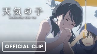 Weathering With You  Official Clip English Dub [upl. by Edak]