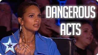 MOST DANGEROUS ACTS  Britains Got Talent 2018 [upl. by Eijneb]