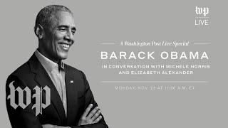 Barack Obama talks about his new memoir A Promised Land  The Washington Post [upl. by Hernando]