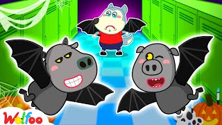 How To Become A Vampire  Wolfoo Lost in Vampire School on Halloween Night 🤩 Wolfoo Kids Cartoon [upl. by Orelie]