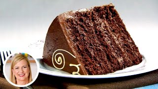 Professional Baker Teaches You How To Make CHOCOLATE CAKE [upl. by Acysej]