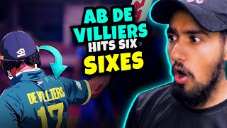 AB De Villiers Hits 6 SIXES in 1 OVER  Cricket 19 [upl. by Assyle]