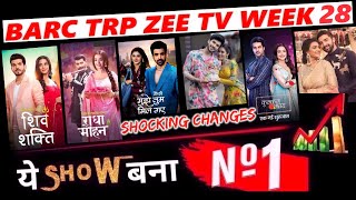 ZEE TV All Shows Trp Of This Week  Barc Trp Of ZEE TV  Trp Report Of Week 28 2024  ZEE TV Trp [upl. by Lotti]