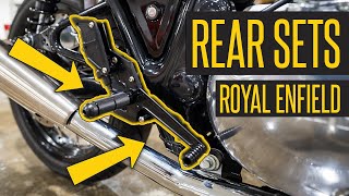 KSpeed Rear Sets Installation Guide For Royal Enfield Continental GT 650 [upl. by Kasevich]