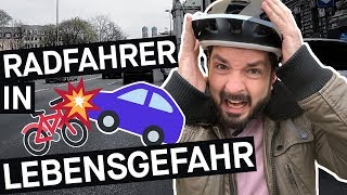 Selbstversuch Wie gefährlich ist Radfahren in der Stadt  PULS Reportage [upl. by Gnoz]