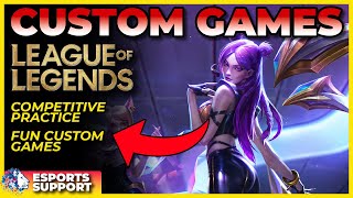 League Of Legends Lobby Guide How To Setup A Custom Match [upl. by Cherice829]