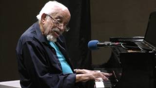 Barry Harris performs Isnt She Lovely on Morning Jazz [upl. by Enyledam836]