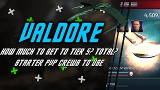 Valdore  Crewing your Level 42 Romulan Explorer in STFC  Tier 15 amp Total Costs  Basic PVP Crews [upl. by Arlena]