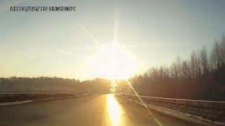 Chelyabinsk Russia meteorite explosion [upl. by Haas]