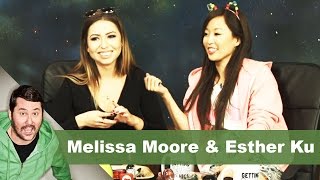 Melissa Moore amp Esther Ku  Getting Doug with High [upl. by Atteuqal]