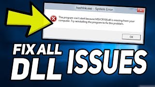 2024 Guide on How to fix all DLL Errors in Windows 1011 [upl. by Htenay]