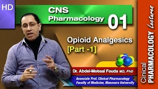 CNS Pharmacology Ar 01  Opioid analgesics Part 1 [upl. by Shelah]