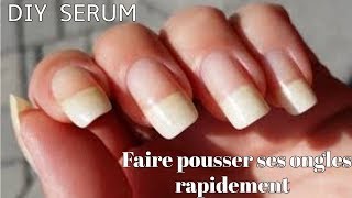 DIY Sérum  Faire Pousser Les Ongles plus Rapidement♡ [upl. by Fisk330]