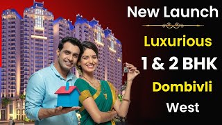 Swaminarayan City Dombivli West  123 BHK Flats for Sale In Dombivli  Sample Flat  Project Tour [upl. by Dahaf691]