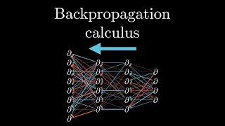 Backpropagation calculus  DL4 [upl. by Gnat]