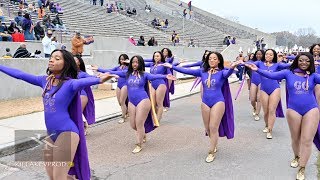 Alcorn State University ft the Golden Girls  Marching In Vs SU  the 2019 SWAC Championship [upl. by Ginsberg568]