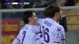 Highlights Lecce vs Fiorentina 32 [upl. by Odraccir82]