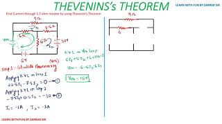 THEVENIN THEOREM in Just 10 MIN with only 3 Steps [upl. by Vincent]