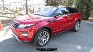 2012 Range Rover Evoque Coupe Pure Plus Dynamic Start Up Exhaust and In Depth Tour [upl. by Chery]