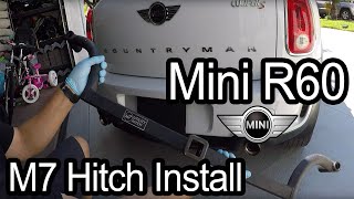 DIY Mini Cooper Countryman R60 M7 Hitch Install [upl. by Haneeja]