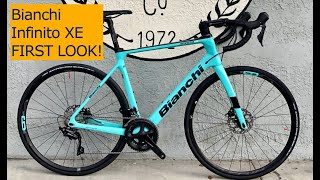 FIRST LOOK Bianchi Infinito XE  stickboybike [upl. by Desi298]