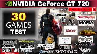 GeForce GT 720 in 2021  Test in 30 Games [upl. by Nodnorb]