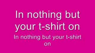 Shontelle Layne  Tshirt lyrics [upl. by Nicolai189]