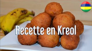 Recette Gateau Banane Kreol Morisien [upl. by Sevart]