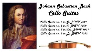 Johann Sebastian Bach  Cello suites in 432 Hz great for reading or studying [upl. by Poree]