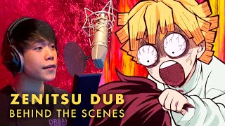 ZENITSUs Tantrum DUB Behind the Scenes  Demon Slayer EP 24 [upl. by Noyek]