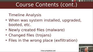 Pentester Academy Linux Forensics course Linux [upl. by Sung]