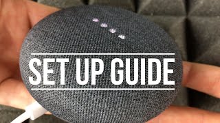 Google Nest Mini 2nd Gen  Set Up Guide  Manual [upl. by Jandy]