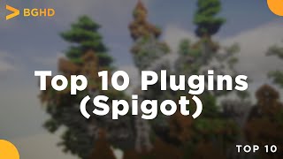 Top 10 Premium Spigot Plugins 2020 [upl. by Fredella]