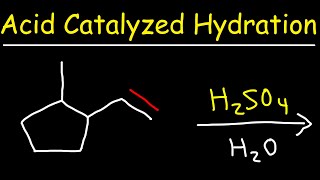 Alkene  H2SO4  H2O [upl. by Olympias]