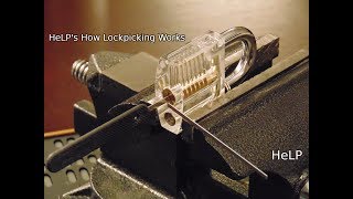 30 Closeup On How Lock Picking Works [upl. by Audres914]