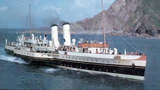 Paddle Steamer Cardiff Queen [upl. by Nwahsyd]