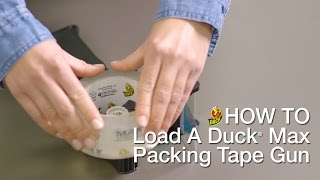 How to Load Your Duck® MAX Packing Tape Gun [upl. by Kalk]